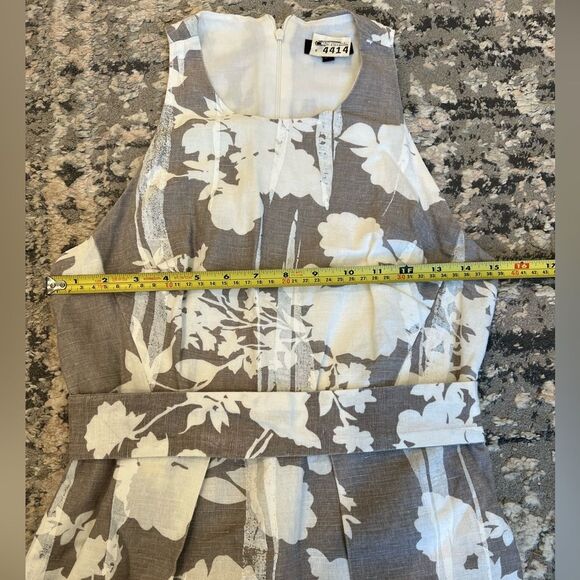 Adolfo Dominguez Linen Cotton Sleeveless Mid-length Dress size 36 (2) - Picture 7 of 8